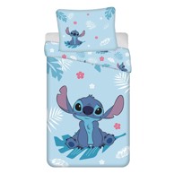 JERRY FABRICS Pamučna dječja posteljina Lilo and Stitch "Blue" 140x200 cm, plava